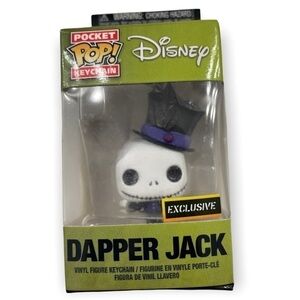 Disney Funko Pop Dapper Jack Pocket Pop Keychain Nightmare Before Christmas‌‌‍‍‍